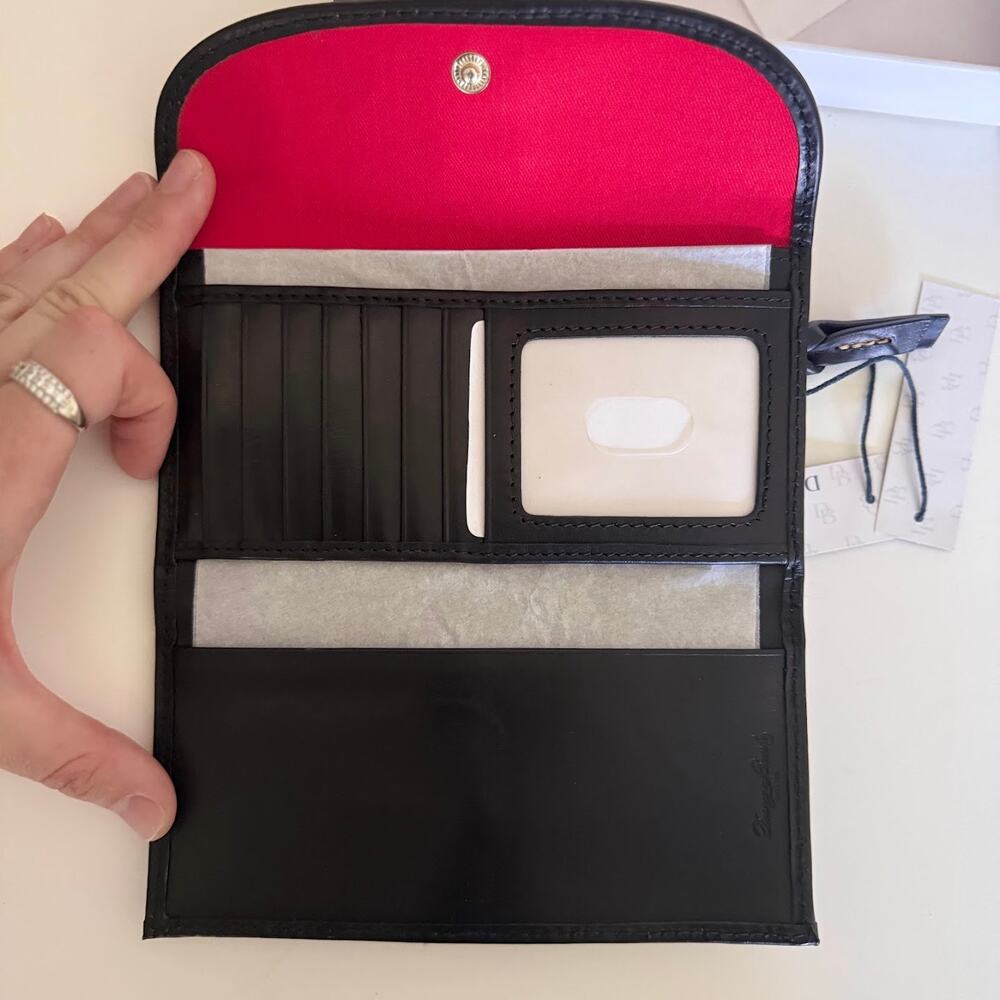 ❌SOLD❌ Dooney & Bourke Continental Clutch Wallet in Tartan Plaid New in Box - Picture 6 of 7